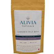 Alivia Cannabis Milk Bath Full Spectrum CBD – Vanilla Lavender