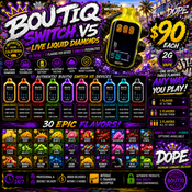 BOUTIQ Switch V5 Liquid Diamonds - 2G (Limited Import)