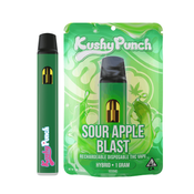 1G Kushy Punch Vape - Sour Apple Blast