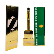 1.1G Zillionaire Disposable Vape - Shatter Pineapple Express - 2pc: $55, 5pc: $115, 10pc: $200