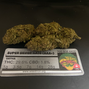 ***NEW $90/Oz*** SUPER SILVER HAZE (AAA+) 29.6% THC 1.8% CBD