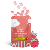 Willo 200mg THC Gummies: Rappin' Raspberry (Day)
