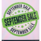 ****************September  sale