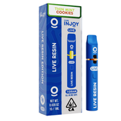 Cure Injoy 1g - Live Resin - Thin Mint Cookies - AIO (HYBRID)