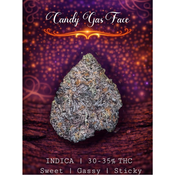 Candy Gas Face ⛽️ | INDICA | 30-35% THC | $120 an oz | $180 for 2 ozs | WHOLESALE AVAILABLE |