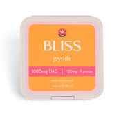 Bliss Edibles Joyride Gummies (1080mg THC) thumbnail 1