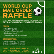 FIFA World Cup Raffle by CAFE Mail Order