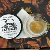Honey Badger Live Resin-Critical Kush thumbnail 1