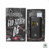 Burn 3g THC Disposable Vape - Indica, Godfather OG thumbnail 1