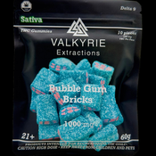 Valkyrie Extractions Bubble Gum Bricks 1000mg (60g)