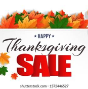 **************HAPPY THANKSGIVING SALE