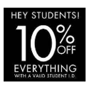 STUDENT DISCOUNT 10% OFF + FREE GIFT!! - with valid student id