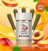 5pk(3G) Peach/ THCa Diamond infused Joint