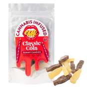 1000mg Classic Cola Sour Gummy Bottles (Gluten Free)