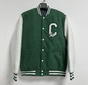 CAFE Green Varsity Jacket - SMALL