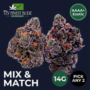 AAAA+ Half Ounce Mix & Match — Pick Any 2 Exotic Strains (14G)