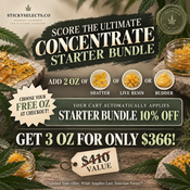 Concentrate Starter Bundle: 3 OZ for Only $366!