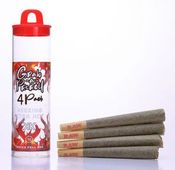 1G X 4 Herring Xtra Hot Grabba Pre Roll 4 Pack by Kushkraft thumbnail 1