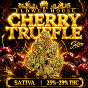 Cherry Truffle | 25–29% THC | SATIVA | $65 OZ | $110 / 2 OZ