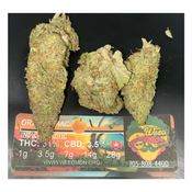 Orange MAC (AAAA) THC: 31% CBD: 3.5%