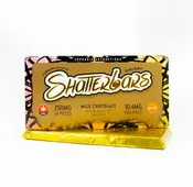 250mg Sativa Milk Chocolate Shatter Bar by Euphoria Extractions GOLDEN TICKET INSIDE
