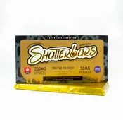 1200mg Indica Toffee Crunch Shatter Bar by Euphoria Extractions GOLDEN TICKET INSIDE thumbnail 1