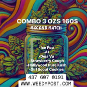 3 Ozs Combo $160