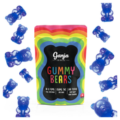 Ganja Bear Sour Gummies 150mg THC Assorted $10 thumbnail 1