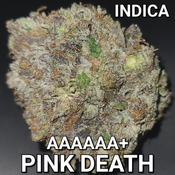 # 1 NEW STRONGEST  10⭐ PINK DEATH KUSH - CALI COLLECTION INDICA ( SUPER STICKY, GASSY, VERY STRONG) AAAAAA+ ($185 OUNCE SALE) REG $475 