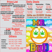 *** Full Menu ***