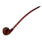15 Curved Stem Rosewood Shire Pipe - Yellow