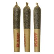 DAB BODS - Baja Banana Disti Infused Joints - 3x0.5g Hybrid Distillates