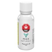 Peace Naturals - Peppermint 25 CBD Oil - Blend - 25ml thumbnail 1
