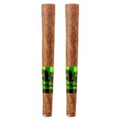 Sticky Greens - Bluntz Bussin Banana Infused Bluntz - 2x0.5g Hybrid Distillate Infused Blunts