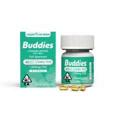 Live Resin 25mg Hybrid Capsule 40pc