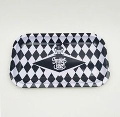 Smokes and Jokes Metal Rolling Tray Medium Size