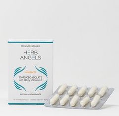 Capsules: Immunity 100mg (10x10mg) CBD Isolate by Herb Angels