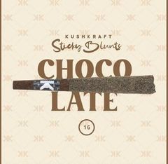 1 x 1g Shatter Infused Sativa Blunt French Cookies Chocolate by KushKraft