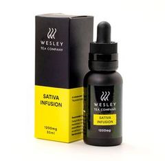 1200mg THC Sativa Infusion by Wesley Tea