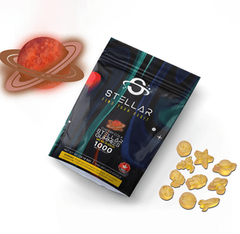 1000mg Cherry Cola Comet Gummies by Stellar Treats
