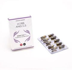 250mg (10x25mg) THC Plus (RSO) Capsules by Herb Angels