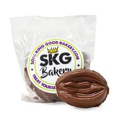 300mg Bag of Chocolate Vulvas by Sofa King Bakery