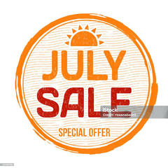 **************MIDDLE OF JULY SALE
