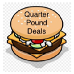***********QUARTER POUND DEALS