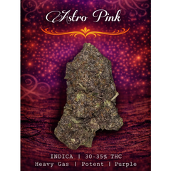 Astro Pink ☄️ | INDICA | 30-35% THC | $130 an oz | $190 for 2 ozs | 