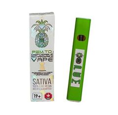 King Tut 1.2ml Sativa Disposable Rechargeable Vape by Pineapple Express Meds PEX / PEM