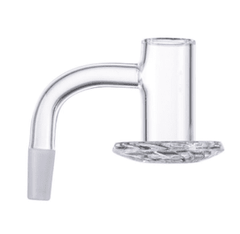 Full Weld Straight Blender Slurper Quartz Banger, 14mm 90˚