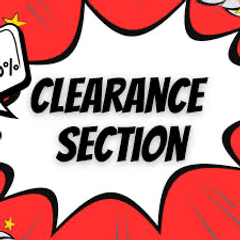 ***************CLEARANCE SECTION