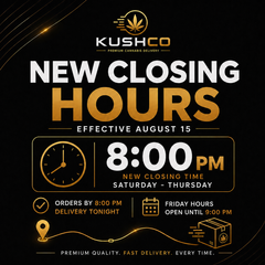 *NEW CLOSING HOURS*