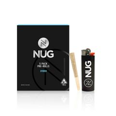 NUG Preroll 5pk w/Lighter - White Runtz